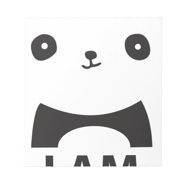 Original Pandicorn Notizblock (Vorderseite)