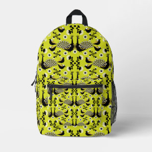 Original Pfauenkunst Wohngestaltung Bedruckter Rucksack