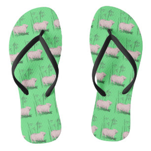 Original Pig Bambus 1 Farbe Weiblich Gedreht F aus Flip Flops