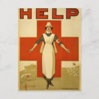 Original-Poster des WWI Red Cross Nursen