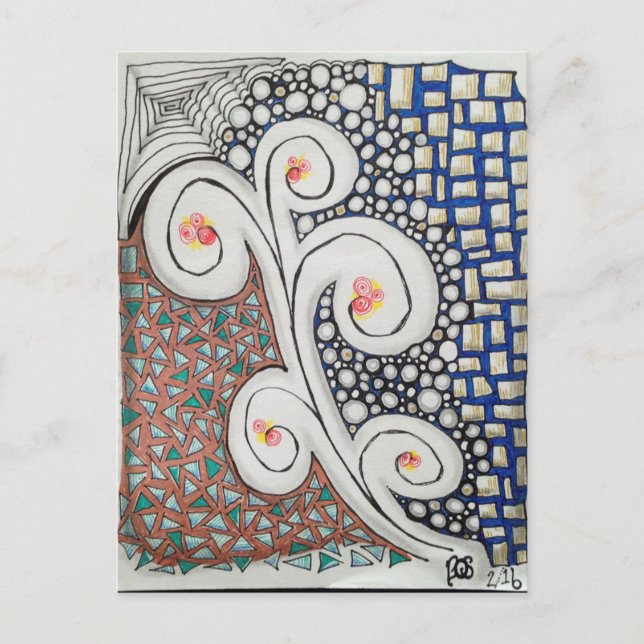 Original Postkarte (Vorderseite)