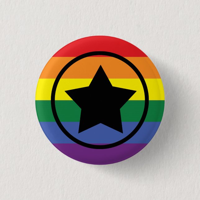 Original Rainbow Prilag mit einem Stern in Circle Button (Vorderseite)