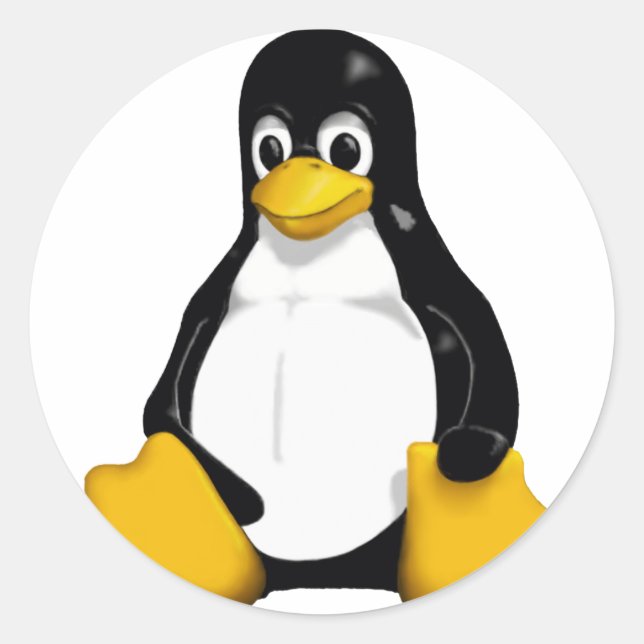 Original Runder Aufkleber (Vorderseite)