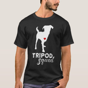 Original Sock Hunde Unisex Erwachsene Tripod Squad T-Shirt