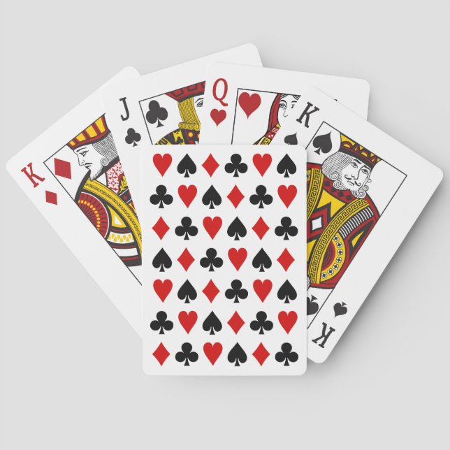 Original Spielkarten Diamant Club Herzlich Willkom (Rückseite)