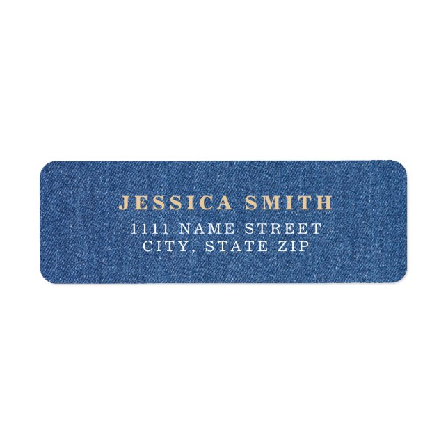 Original Textilienblau-Mode-Jeans denim (Vorne)