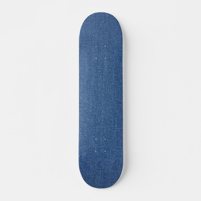 Original Textilienblau-Mode-Jeans denim Skateboard (Vorne)