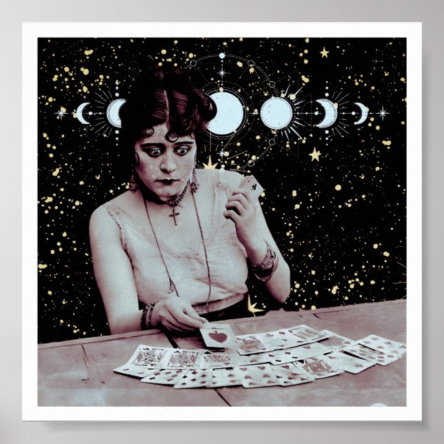 Original "The Cards Fine Art Poster Pint" (Vorne)