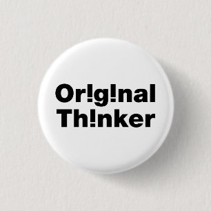 Original Thinker Button