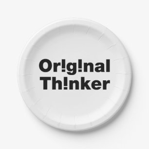 Original Thinker Pappteller