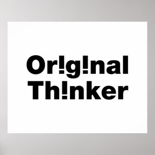 Original Thinker Poster