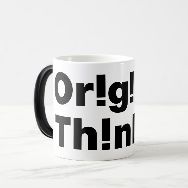 Original Thinker Verwandlungstasse (Vorderseite Links)