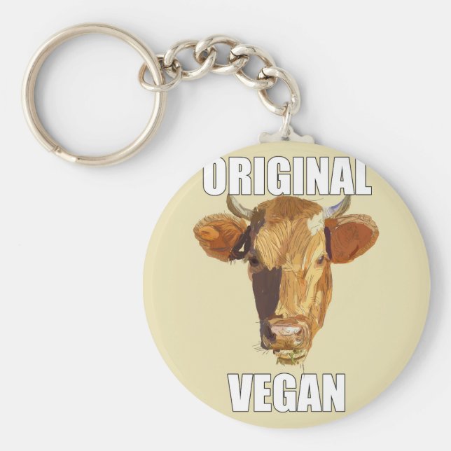 Original Vegan Schlüsselanhänger (Vorne)