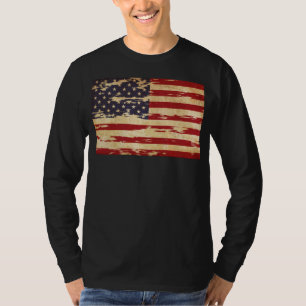 Original Vintage Grunge-Fahne der Staaten T-Shirt