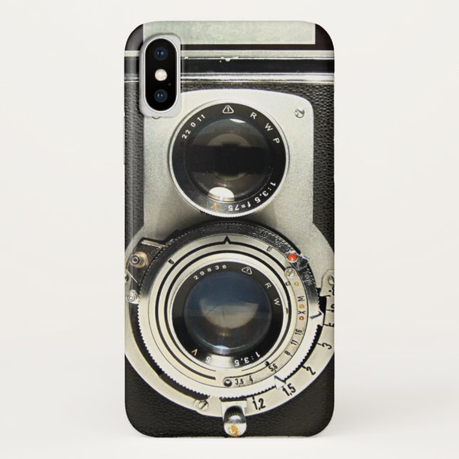 Original Vintage Kamera Case-Mate iPhone Hülle (Rückseite)