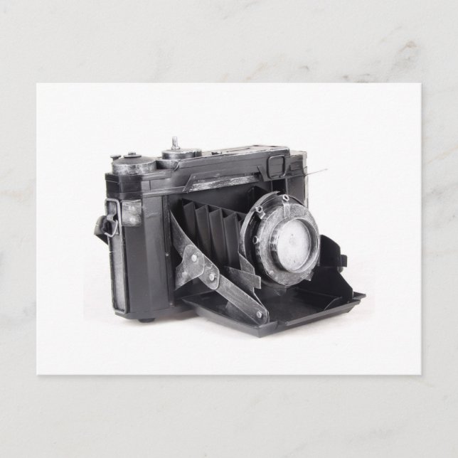 Original Vintage Kamera Postkarte (Vorderseite)