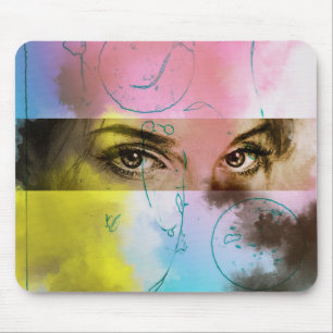 Original Vintage Kunstmousepad - Stare Mousepad
