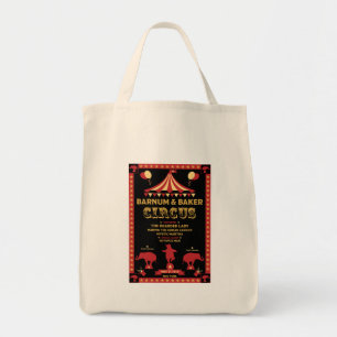 Original Vintages Inspiriert Circus T - Shirt Tragetasche
