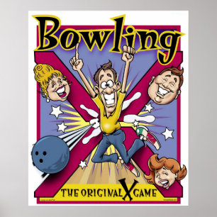 Original "X"-Spiel Poster