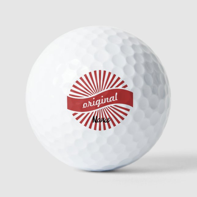 Original-Zeichen-Logo Thunder_Cove Golfball (Vorderseite)