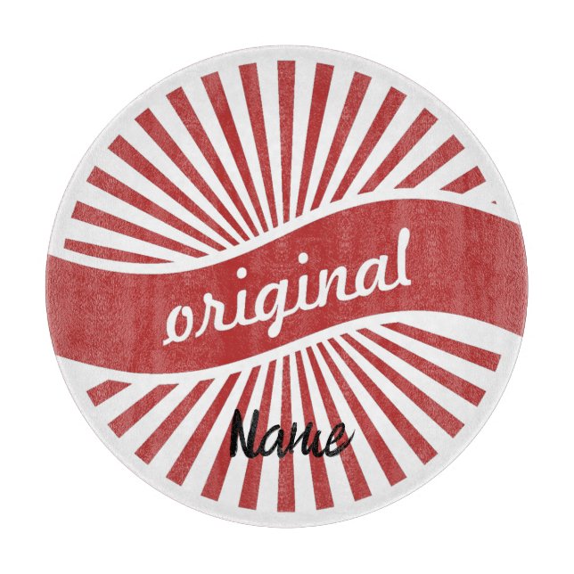 Original-Zeichen-Logo Thunder_Cove Schneidebrett (Vorderseite)