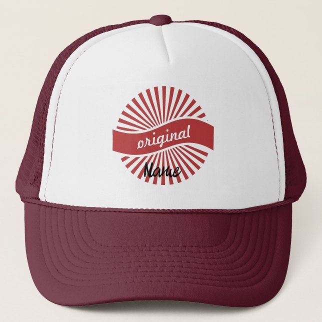 Original-Zeichen-Logo Thunder_Cove Truckerkappe (Vorderseite)