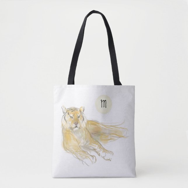 Original Zeichnend 2 Chinesisches Tigerjahr Geburt Tasche (Vorderseite)
