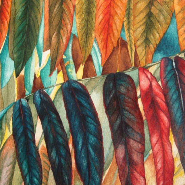 Originalbild der Blätter und lebhafte Herbstfarben (Von Creator hochgeladen)