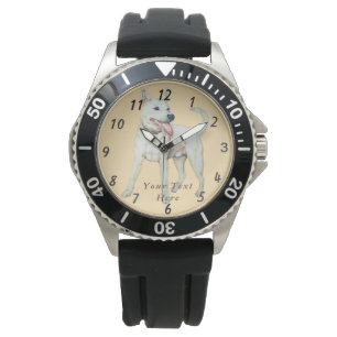 Originalbild eines weißen Amerikaners Armbanduhr
