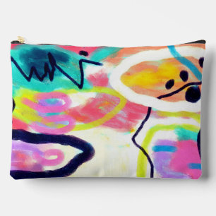 Originale abstrakte Kunst Zubehörtasche