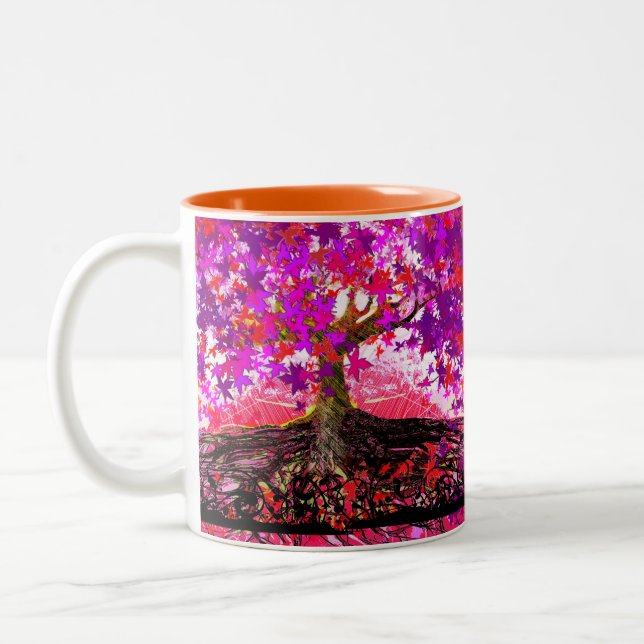 Originale Art-Roots Run Deep Coffe Mug (Gauche)