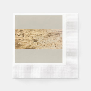 Originale Holzmaserung Serviette