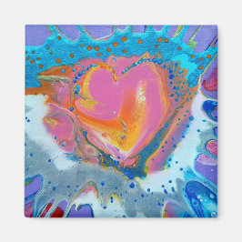 Originale Kunst "Heart Me" Magnet