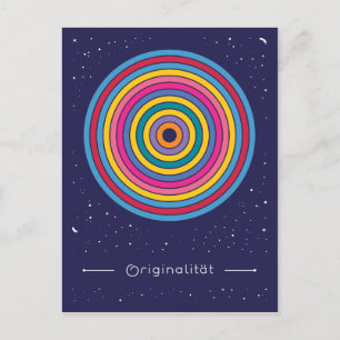 Originale Postkarte