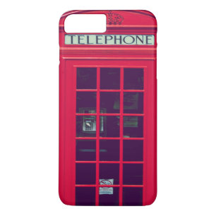 Originale rote Telefonbox Case-Mate iPhone Hülle