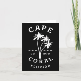 Originale Strände von Capcoral Florida Neueste Kun Karte