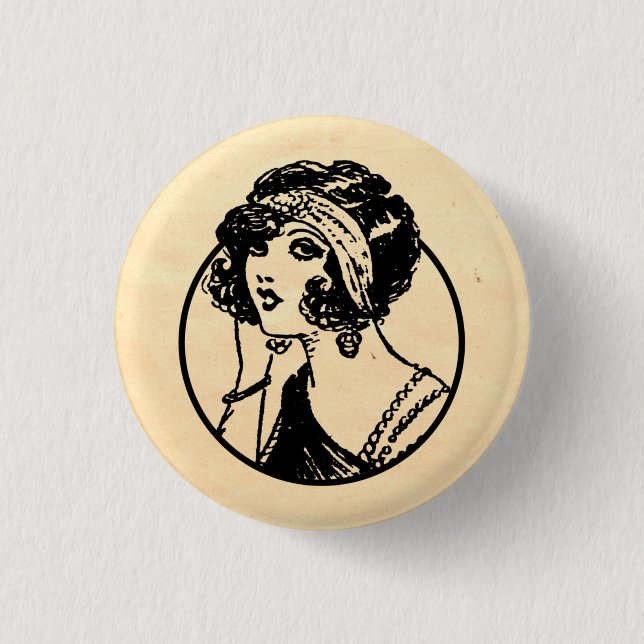 Originaler Fritzi-Button Button (Vorderseite)