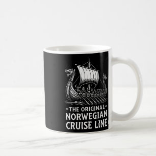 Originaler norwegischer Kreuzfahrt-Linien-Wiking-H Kaffeetasse