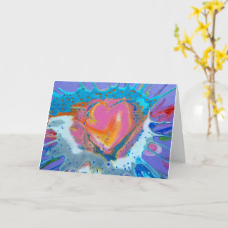 Originalkunst "Heart Me" Karte