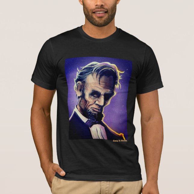 Originalvorlage-T - Shirt Abraham Lincoln (Vorderseite)