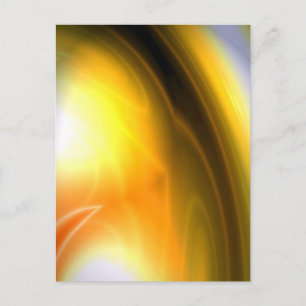 Originelle Abstrakte digitale Kunst Postkarte