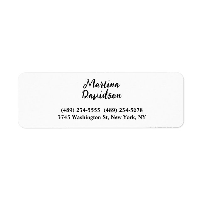 Originelle, kreative Kalligrafie (Vorne)