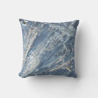 Originelle Kunst: "Wasserspuren" Kissen