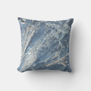 Originelle Kunst: "Wasserspuren" Kissen