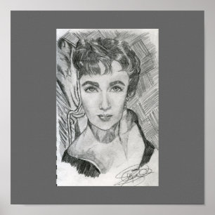 Originelle Skizze Poster