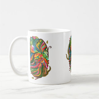 Originelles Abstraktes Portal-Muster Kaffeetasse