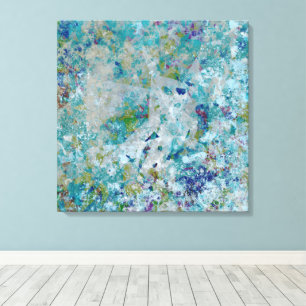 Originelles modernes Unikat-Abstract-Art-Design Leinwanddruck