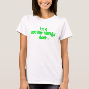 Originelles Nukleares Design T-Shirt