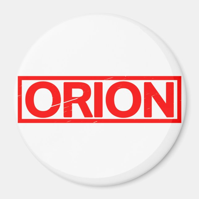 Orion Briefmarke Magnet (Vorne)