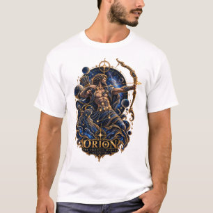 Orion Himmelsjäger Golden Konstellation Mytho T-Shirt
